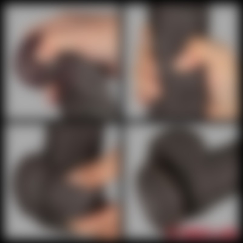 Big Black Cock - 37,5 см в длину (ø 6 см) - Реалистичный XXL фаллоимитатор - черный - 5