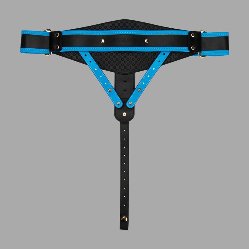 Hyper-Realistic Hollow Strap-On with 9-Inch (23 cm) Dildo - Size XS/S/M - 5