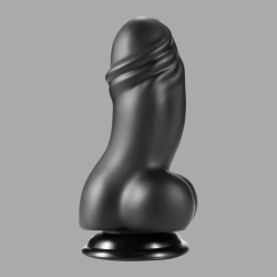 Fat Boys™ - Vinyl dildo Ø 8,5 cm - Rövid, vastag vibrátor tapadókoronggal - Thumbnail