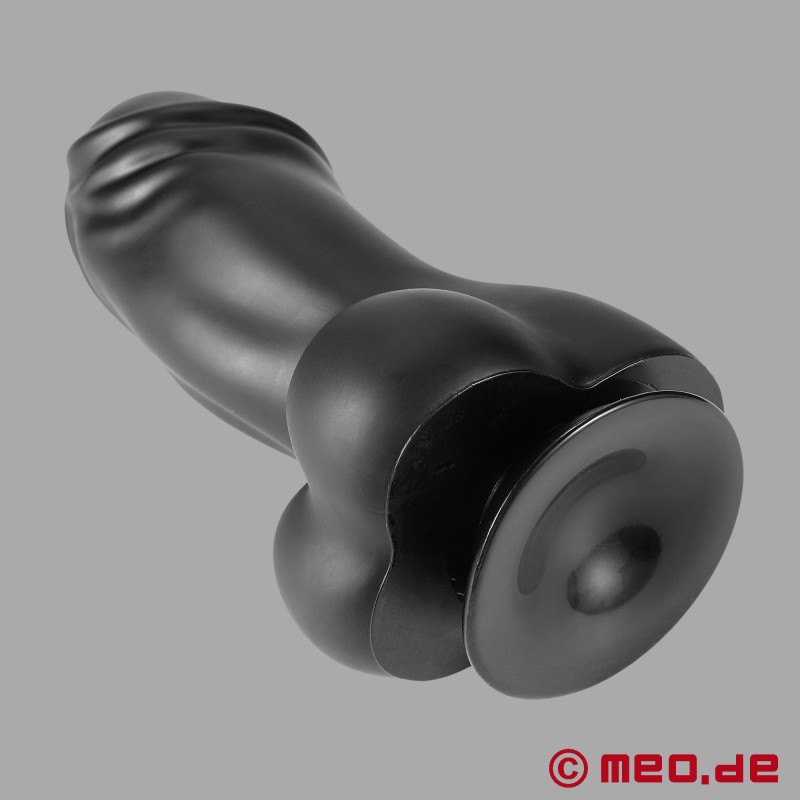 Fat Boys™ - Vinyl dildo Ø 9,5 cm - Kort, tykk dildo med sugekopp - 2