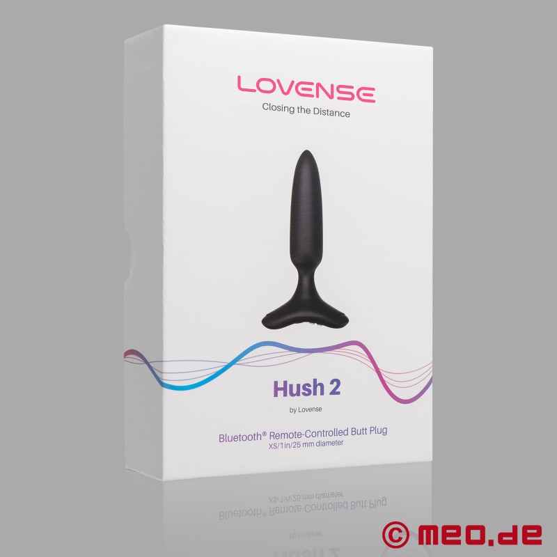 Lovense® Hush 2 Buttplug – Größe S - Smarter Analplug mit App-Steuerung - 6