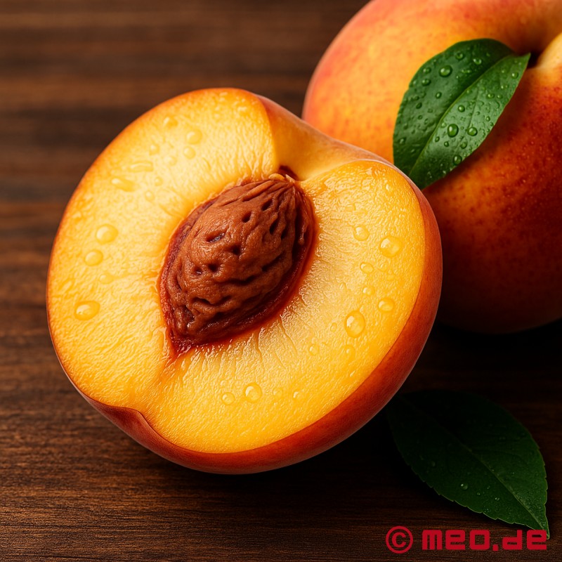 Lick Me Peach van INTT - Eetbaar glijmiddel met een verleidelijke perziksmaak - 4