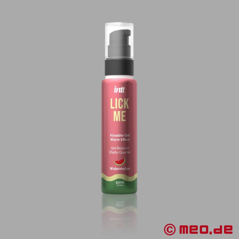 Lick Me Watermelon de INTT - Lubrifiant comestible au goût rafraîchissant de pastèque - 2