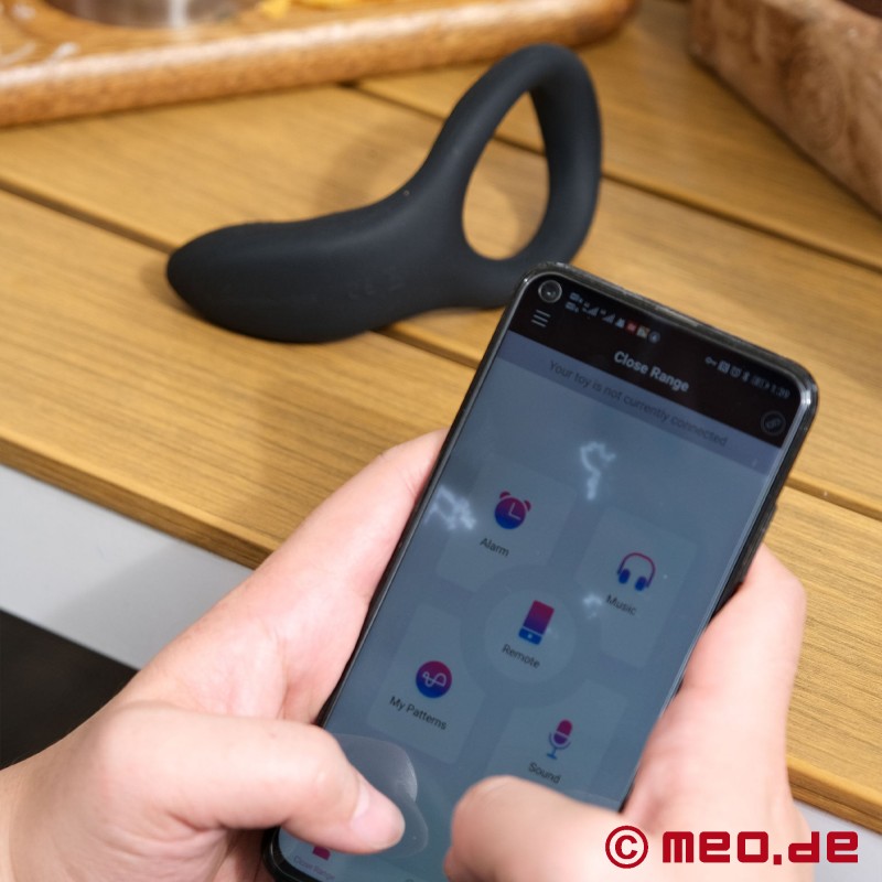 Lovense® Cockring Diamo - Anneau pénien avec contrôle via une application - 7