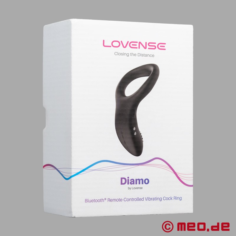 Lovense® Cockring Diamo - Anneau pénien avec contrôle via une application - 12