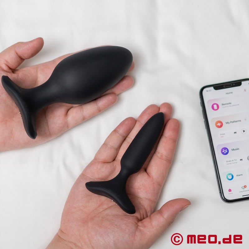 Lovense® Hush 2 dugó dugó - M méret - Intelligens dugó dugó applikációs vezérléssel - 5