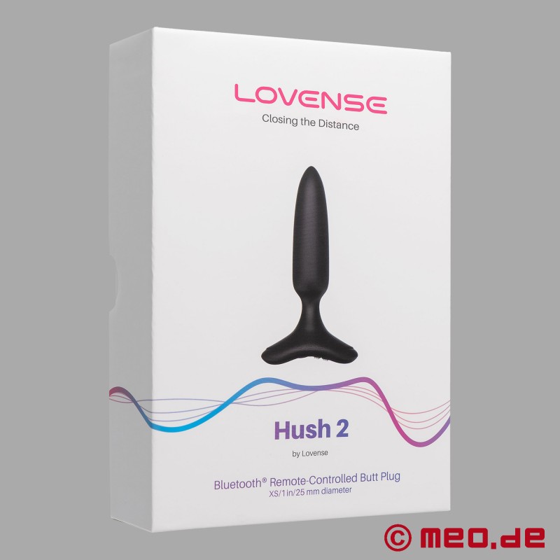 Lovense® Hush 2 butt plug - storlek M - Smart butt plug med appkontroll - 7