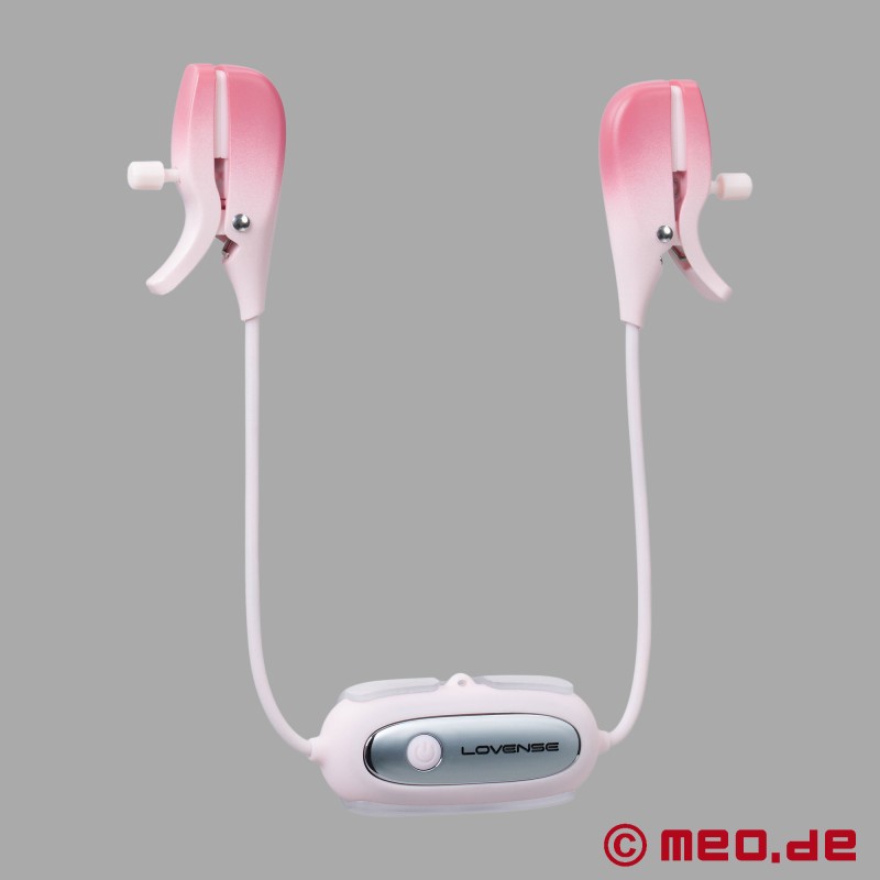 Lovense® Pinze per capezzoli Gemini™ - Pinze vibranti controllate tramite app - 3
