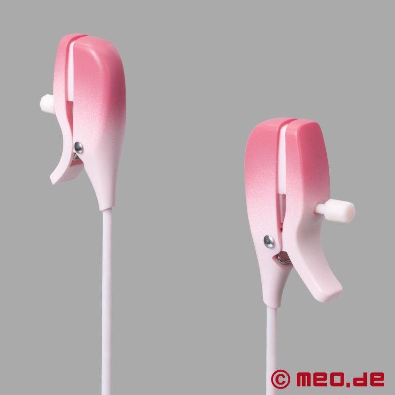 Lovense® Gemini™ tepelklemmen - app-gestuurde, vibrerende klemmen - 1