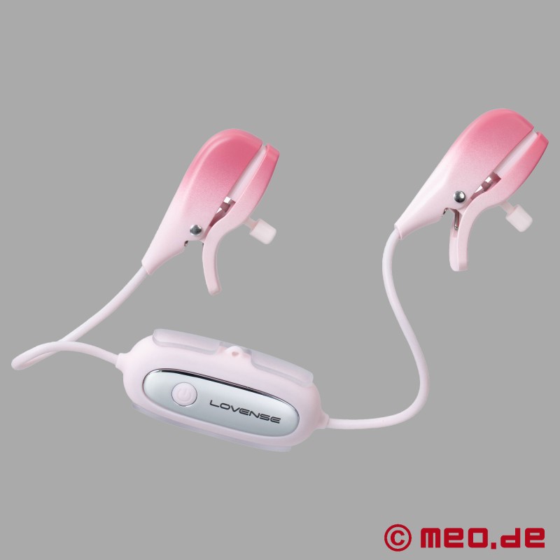 Lovense® Pinze per capezzoli Gemini™ - Pinze vibranti controllate tramite app - 5