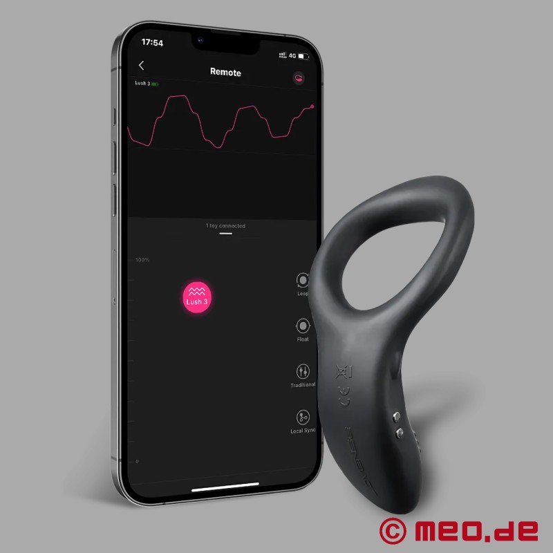 Lovense® Cockring Diamo - kukring med app-kontroll - 4