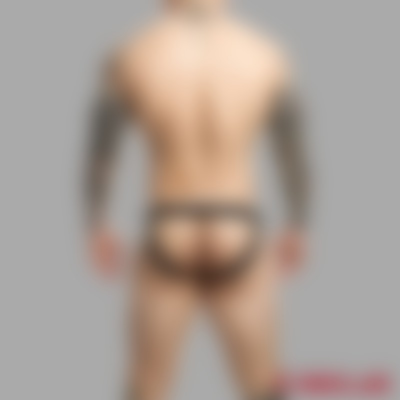 Sexig jockstrap i rött skinn - förförelse vid första ögonkastet! - 6