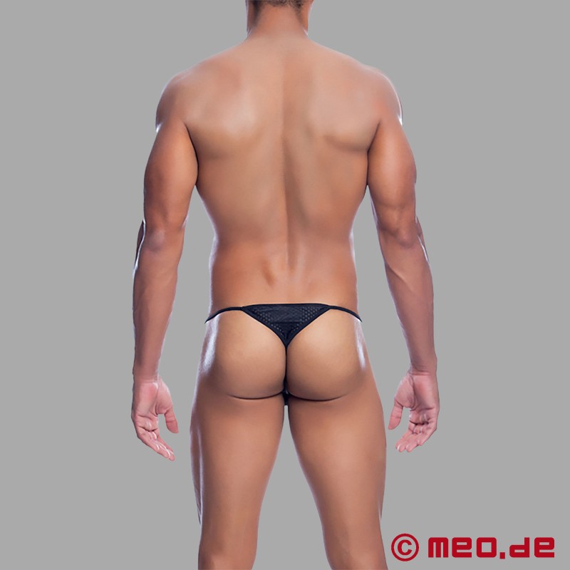 String homme en V noir – Le sex-appeal sud-américain à l'état pur ! - 6