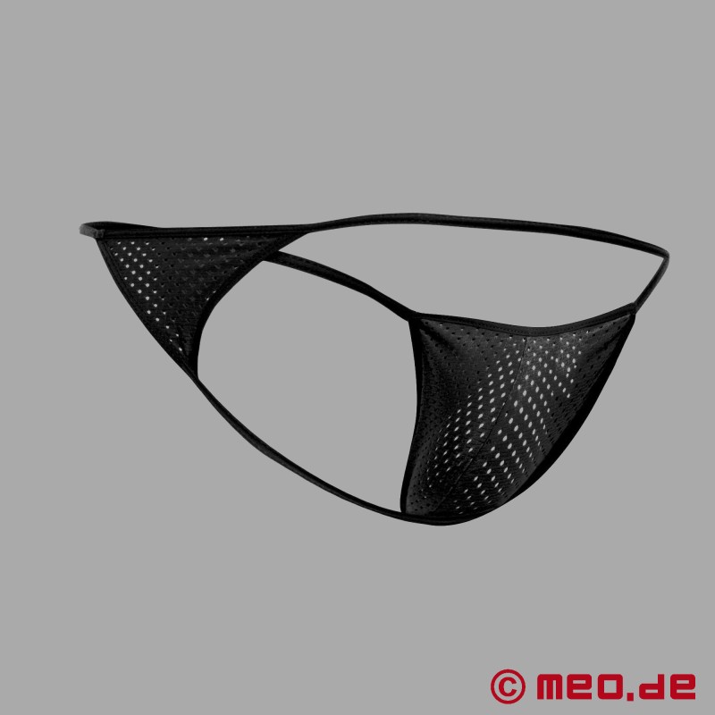 Svart V-Thong för män - Ren sydamerikansk sex appeal! - 8