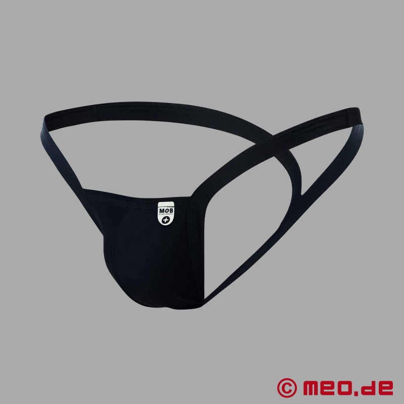 Y Buns Thong™ - Seksi. Baştan çıkarıcı. Siyah. - 3