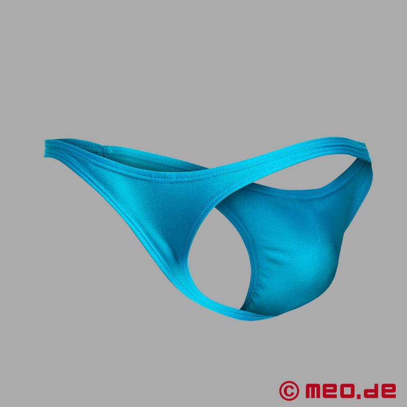 Kék tanga férfiaknak - Klasszikus tanga azúrkék színben a MEO®-tól - 7