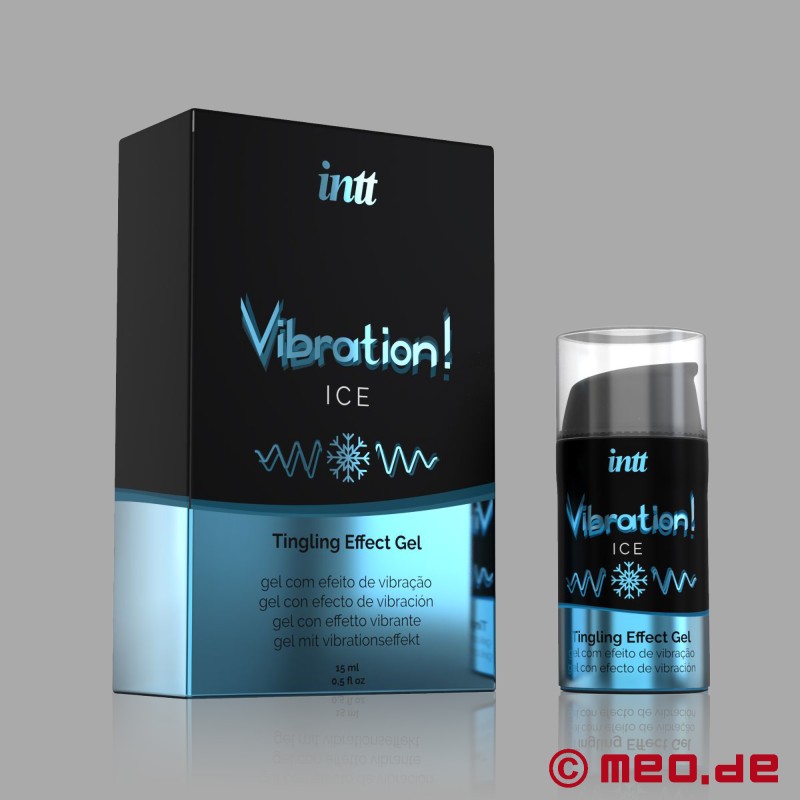 INTT - Vibration! Ice Tingling Gel - intimgel med mintsmak och svalkande effekt - 3