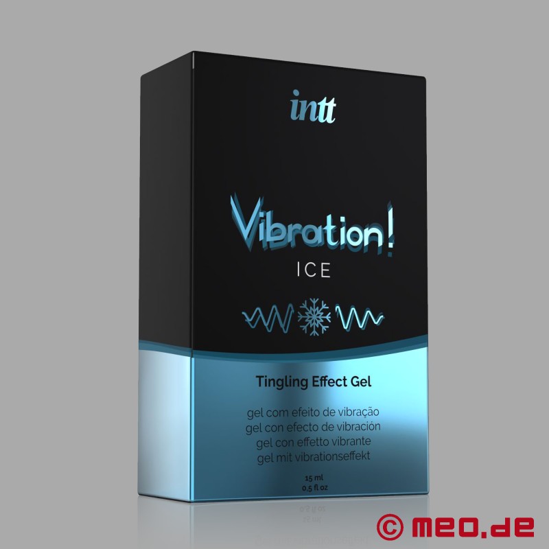 INTT - Vibration! Ice Tingling Gel - nane aromalı ve serinletici etkiye sahip samimi jel - 7