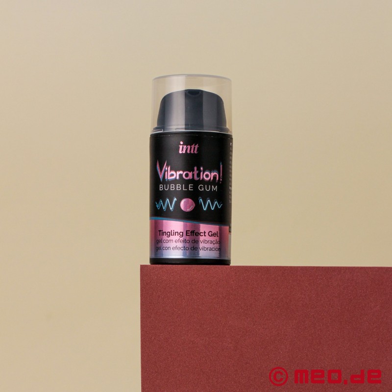 INTT - Vibration! Bubble Gum Tingling Gel – Gel intimo al gusto di chewing gum - 8
