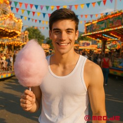 INTT - Vibration! Cotton Candy Tingling Gel - intīmā želeja ar konfekšu vates aromātu