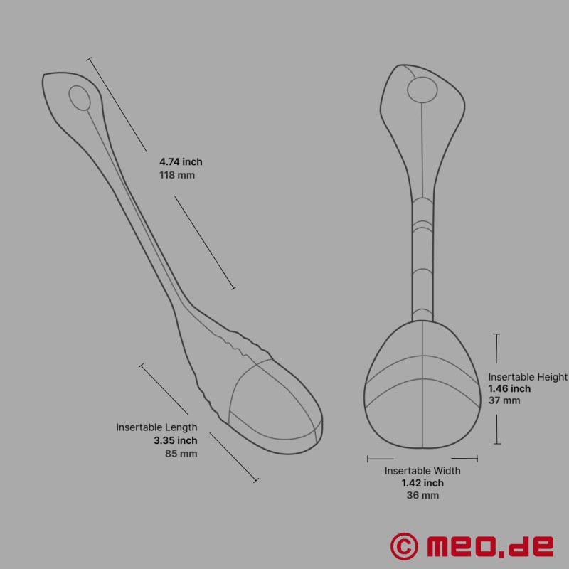 Lovense® Vulse - Vibrador do ponto P e do ponto G com controlo por aplicação - 8