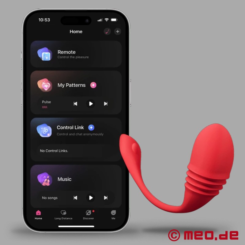 Lovense® Vulse - Vibromasseur pour les points P et G avec contrôle via une application - 9