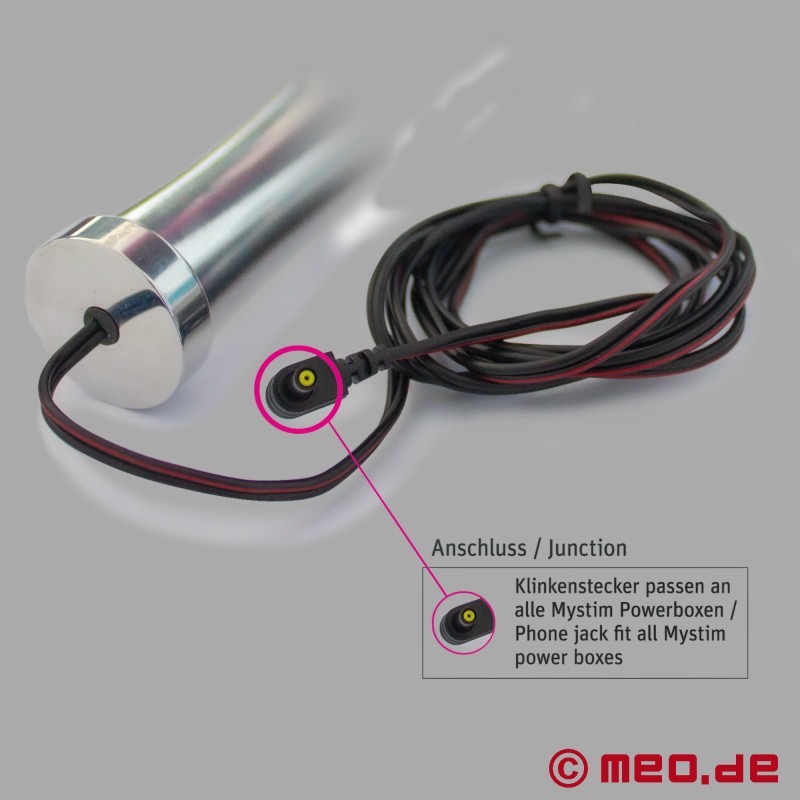 Mystim O(h!)-thello™ - E-Stim Dildo for Anal & Vaginal Electrostimulation - 4