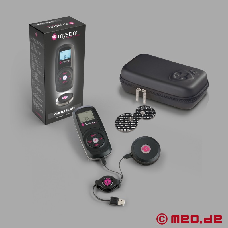 Mystim Cluster Buster - Elettrostimolatore senza fili per un intenso sesso elettrico - 5