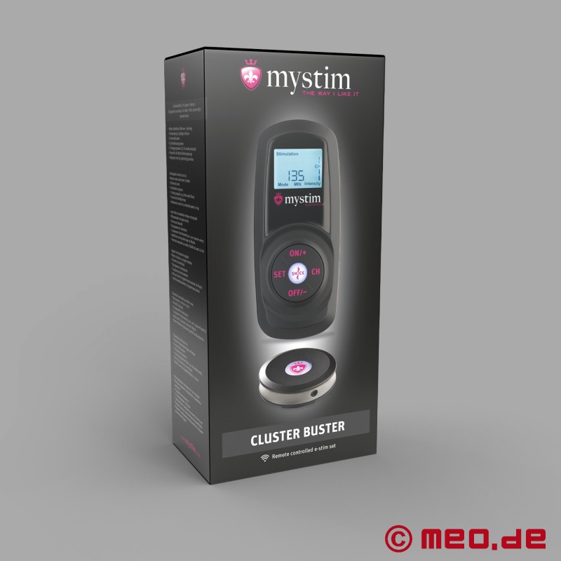 Mystim Cluster Buster - Aparelho de electroestimulação sem fios para electrosex intenso - 13