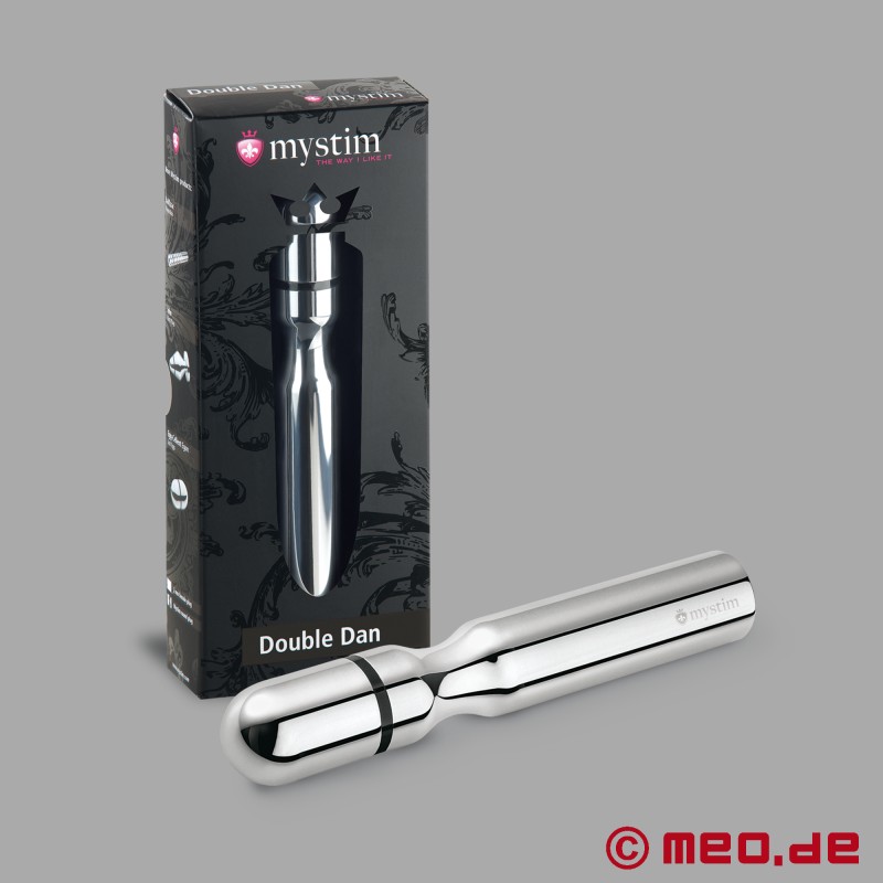 Mystim Double Dan™ - Elektrosztimulációs dildó - 6