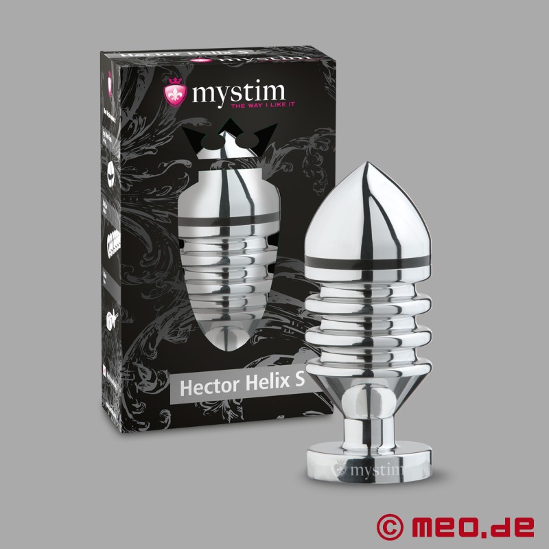 HECTOR HELIX Tappo Anale elettrostimolante - Mystim Electrosex - 5