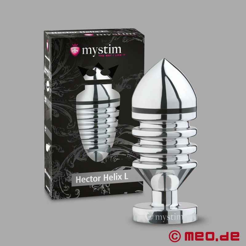 HECTOR HELIX - Large e-stim butt plug - Mystim Electrosex - 5
