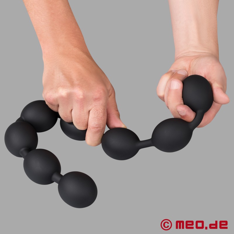 MaxFill™ - Flexibele anale ballen voor intensieve anale dilatatie - 3