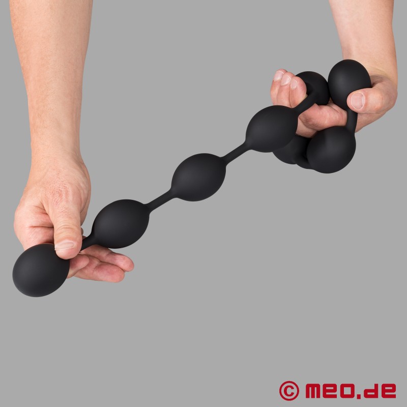 MaxFill™ - Palline anali flessibili per un'intensa dilatazione anale - 5