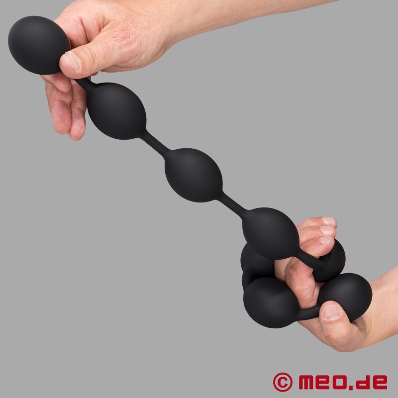 MaxFill™ - Flexibele anale ballen voor intensieve anale dilatatie - 6