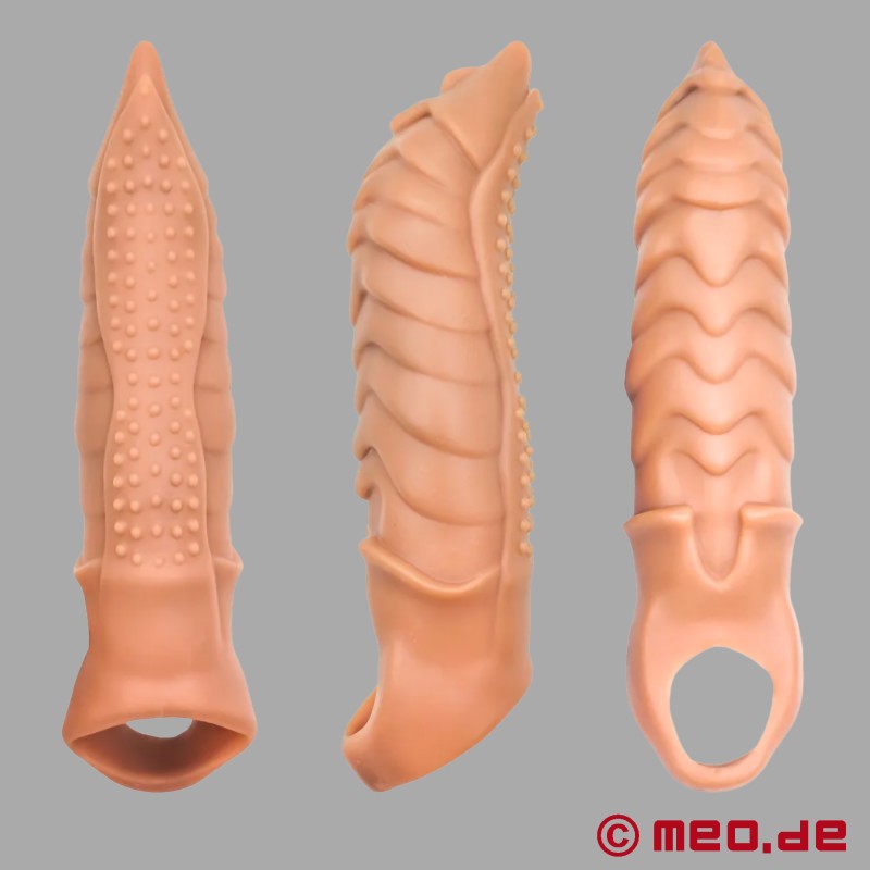 BeastMode™ - péniszhüvely - 22 cm x 6 cm Ø - 3