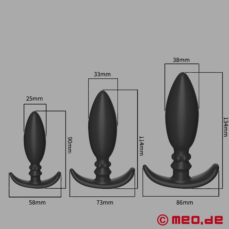 24/7 Butt plug Bouncer™ - anális dugó belső súllyal - 3