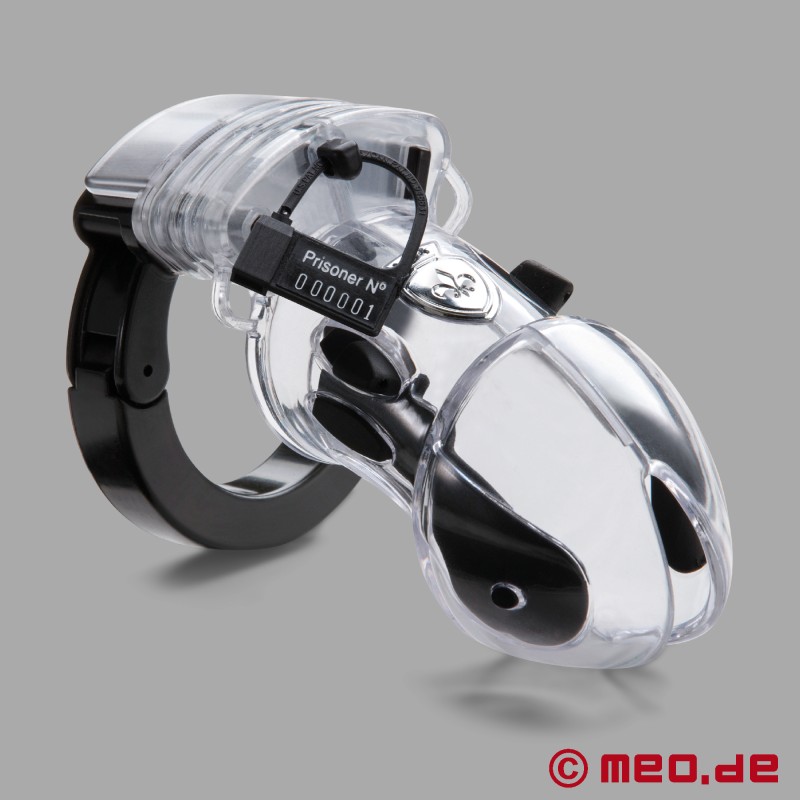 Mystim Pubic Enemy™ No. 1 - Gaiola de castidade para electroestimulação - 1