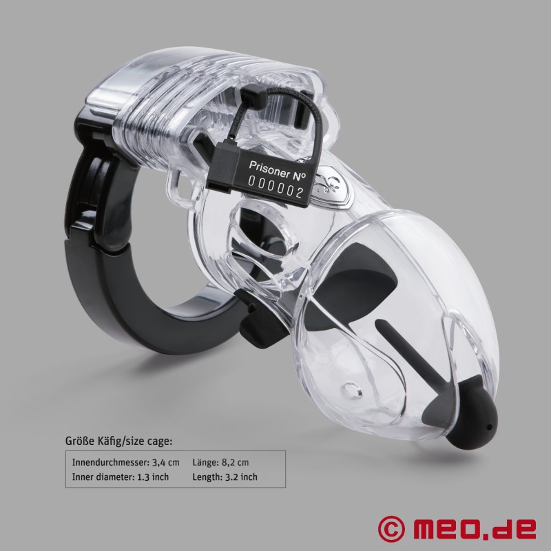 Mystim - Pubic Enemy™ No. 2 - Elektrostimülasyon fonksiyonlu bekaret kafesi - 6