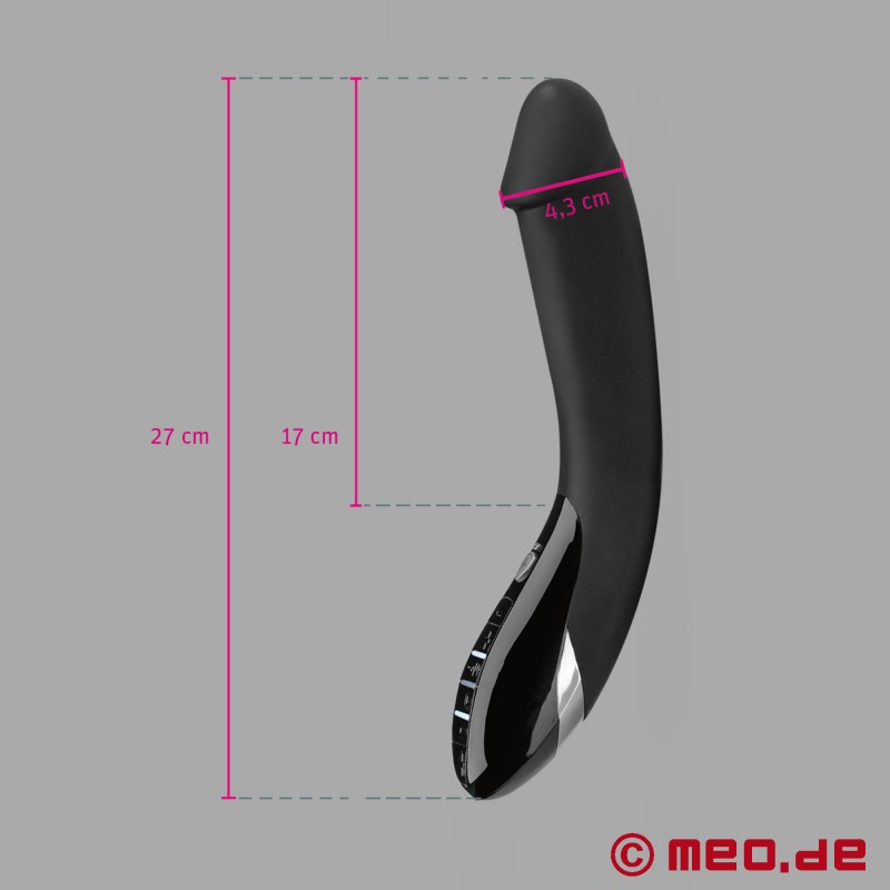 Mystim Tickling Truman™ - Consolador com eletroestimulação e Vibration! - 11