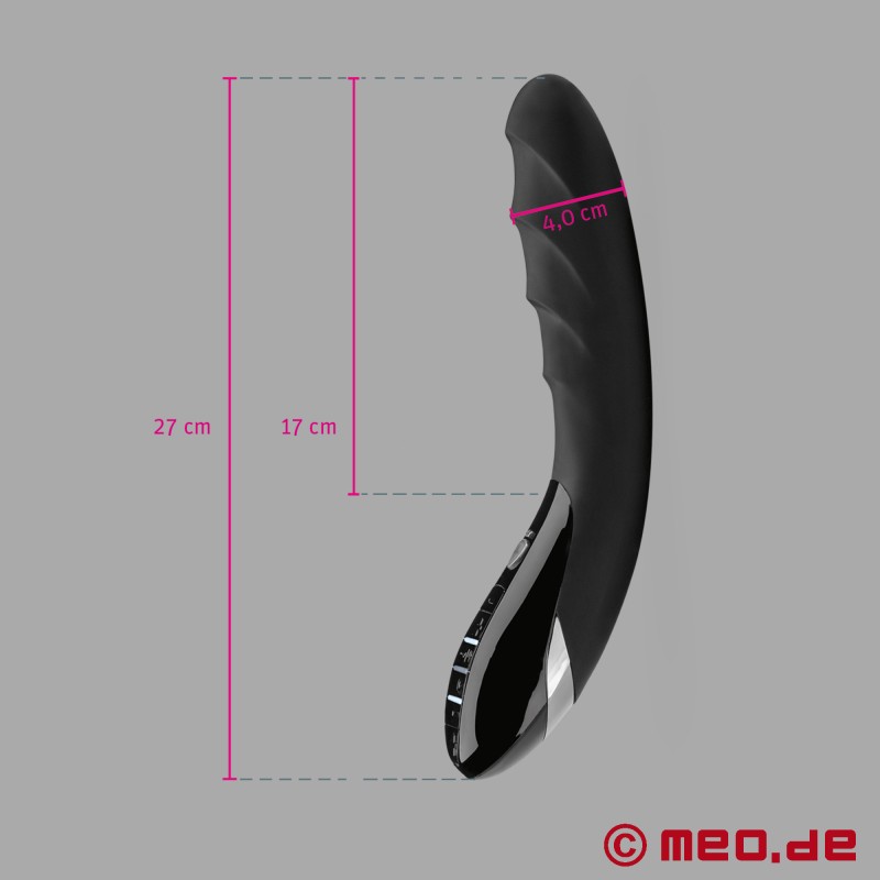 Mystim Sizzling Simon™ - E-stim dildo met Vibration! - 6