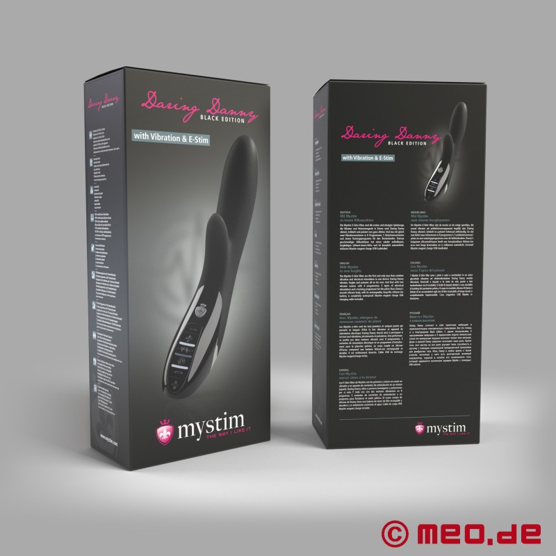Mystim Daring Danny™ - Elektroşok dildo Vibration! - 18