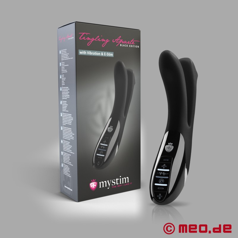 Mystim Tingling Aparte™ - Vibration! Elektroşok dildo - 2