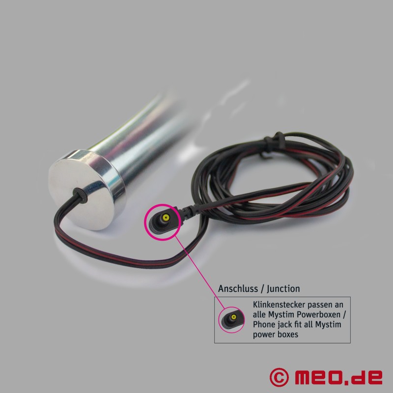 Bold Boris fém dildó elektrostimulációhoz - Mystim Electrosex - 4