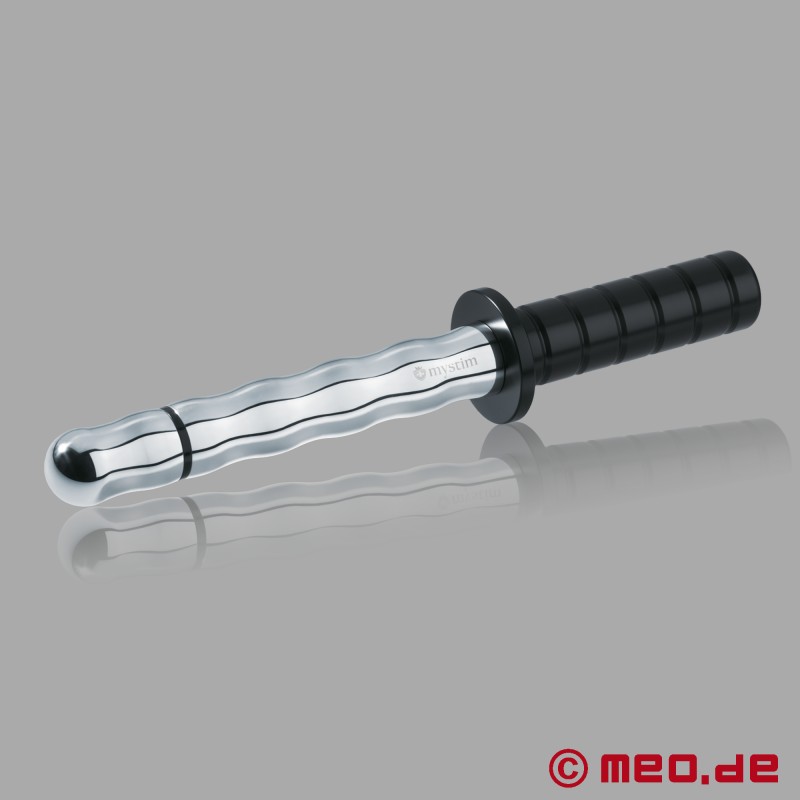 Mighty Merlin dildo med håndtak - elektrostimulering fra myk til hard Mystim - 2