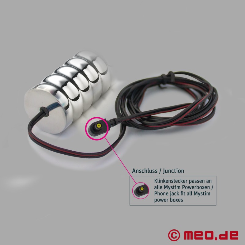 Groovey George - dildo in metallo per l’elettrostimolazione - 4