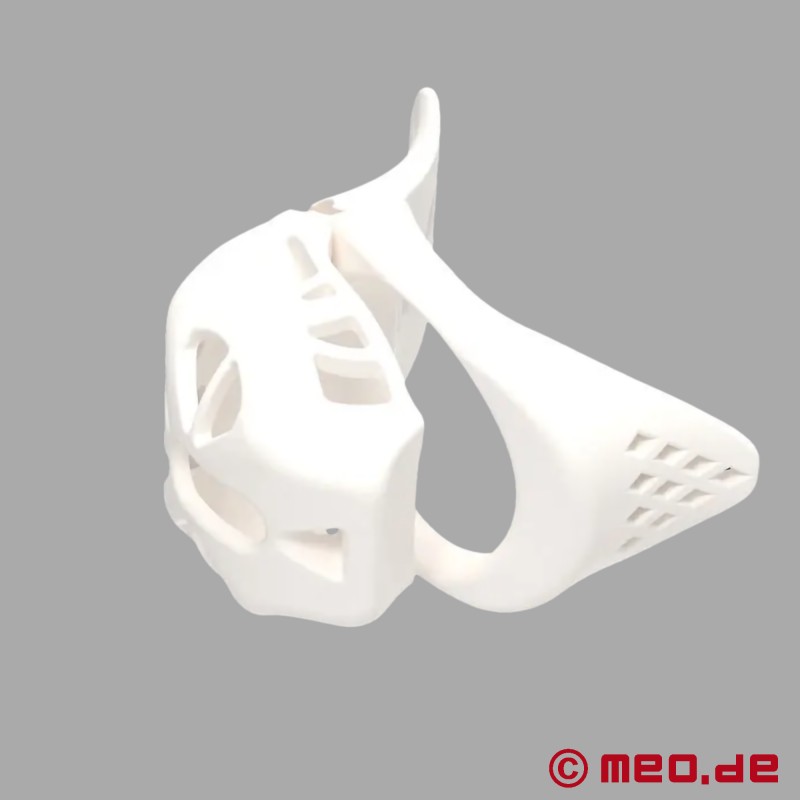 Keuschheitskäfig NoPacha® Ventra™, weiß, kurz - 4