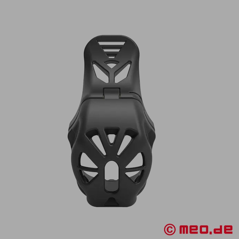 Gabbia di castità NoPacha® Ventra™, nera, corta - 2