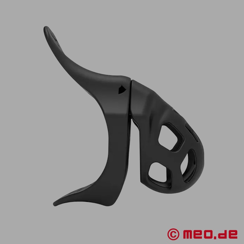 Cage de chasteté NoPacha® Ventra™, noir, long - 1