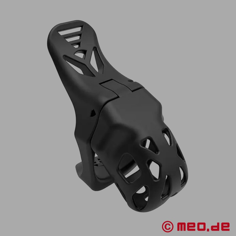 Cage de chasteté NoPacha® Ventra™, noir, long - 4